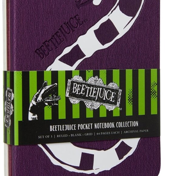 Beetlejuice Handbook for the Recently Deceased Wristlet Purse with 3 Notebooks - Picture 7 of 7